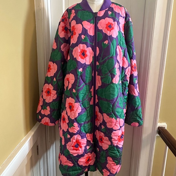 Gorman Wild Roses Quilted Coat - Picture 2 of 10